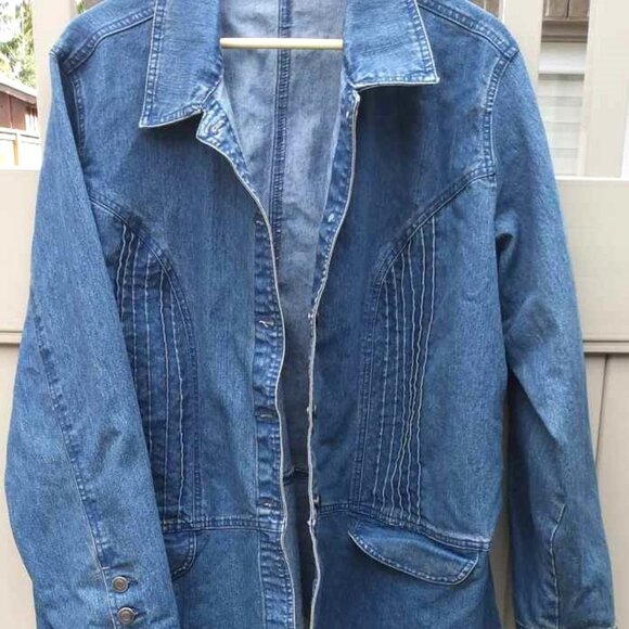 Vintage Cotton Ginny Jean Jacket - Picture 1 of 8
